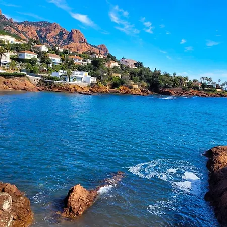 Sea View 6 Pers Near The Beaches In Agay 公寓 Saint-Raphaël