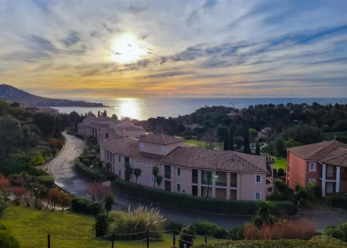 아파트 Sea View 6 Pers Near The Beaches In Agay *