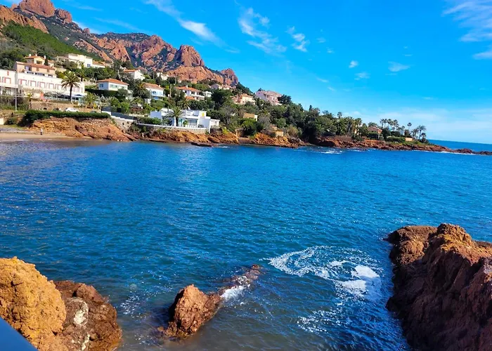 Sea View 6 Pers Near The Beaches In Agay 아파트 Saint-Raphaël